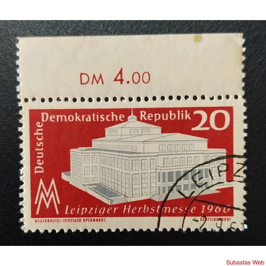ALEMANIA DDR 1960; SCOTT 514 USADA