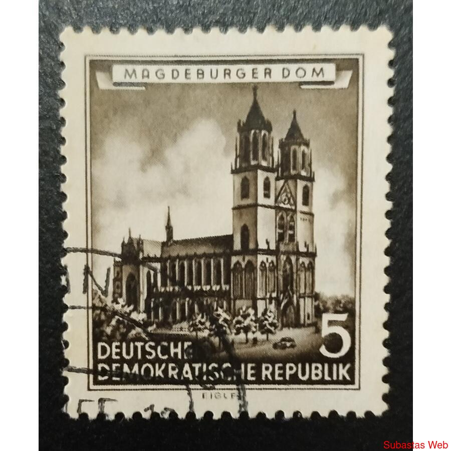 ALEMANIA DDR 1955; SCOTT 265 USADA