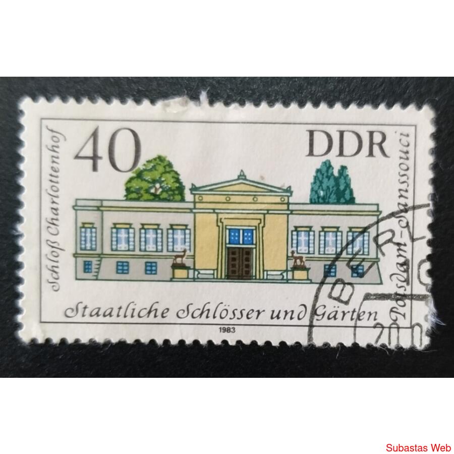 ALEMANIA DDR 1983; SCOTT 2376, USADA