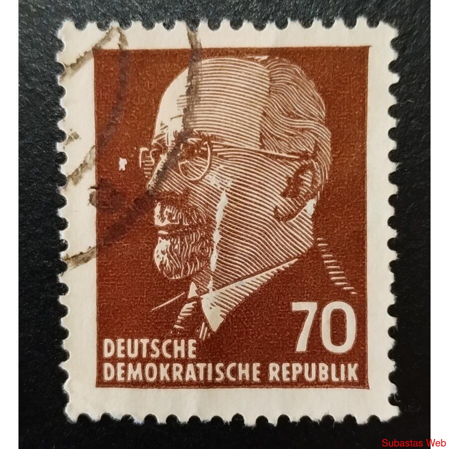 ALEMANIA DDR 1961; SCOTT 590, USADA