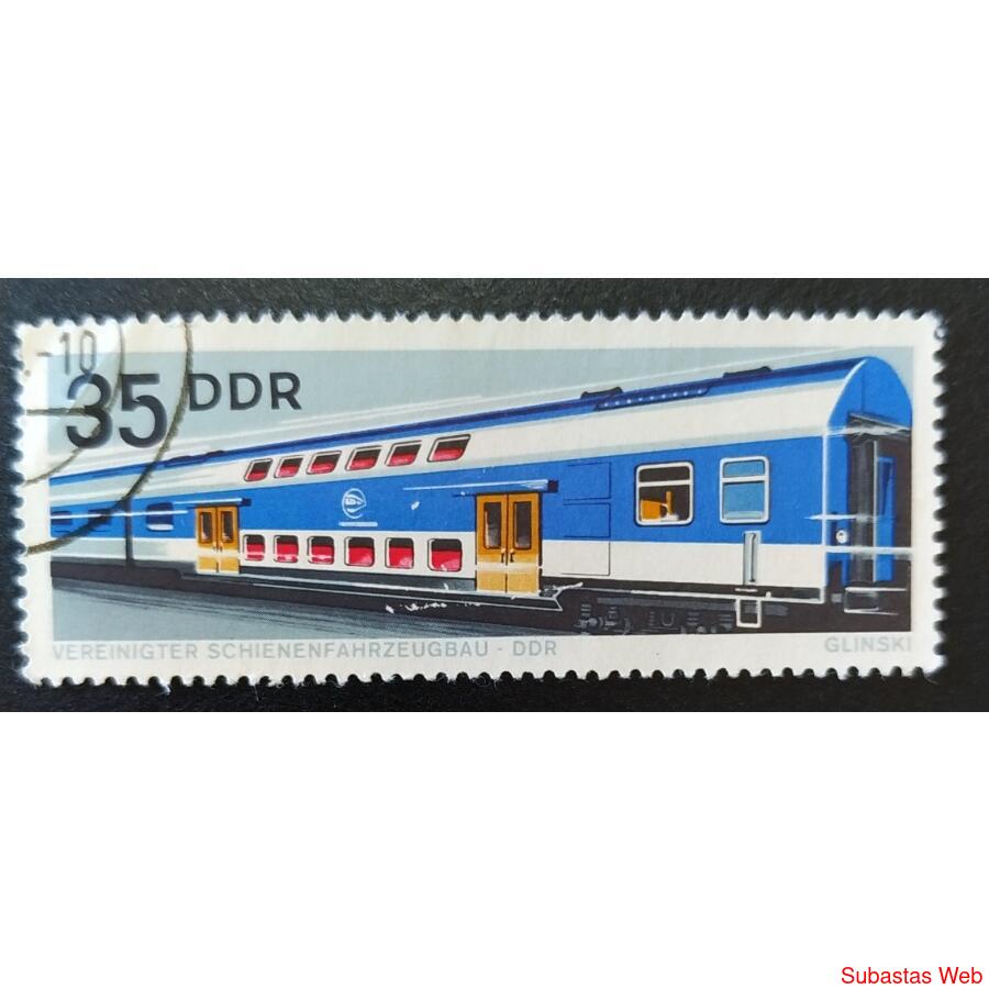 ALEMANIA DDR 1973; SCOTT 1466, USADA