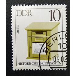 ALEMANIA DDR 1985; SCOTT 2456, USADA