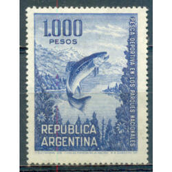 ARGENTINA GJ 1323 TRUCHA. MATE NACIONAL NUEVO. U$8.00