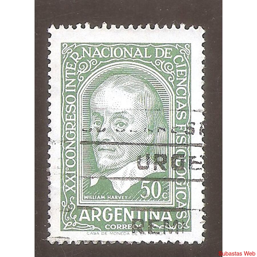 ARGENTINA 1959(598) XXI CONGRESO DE FISIOLOGIA USADA