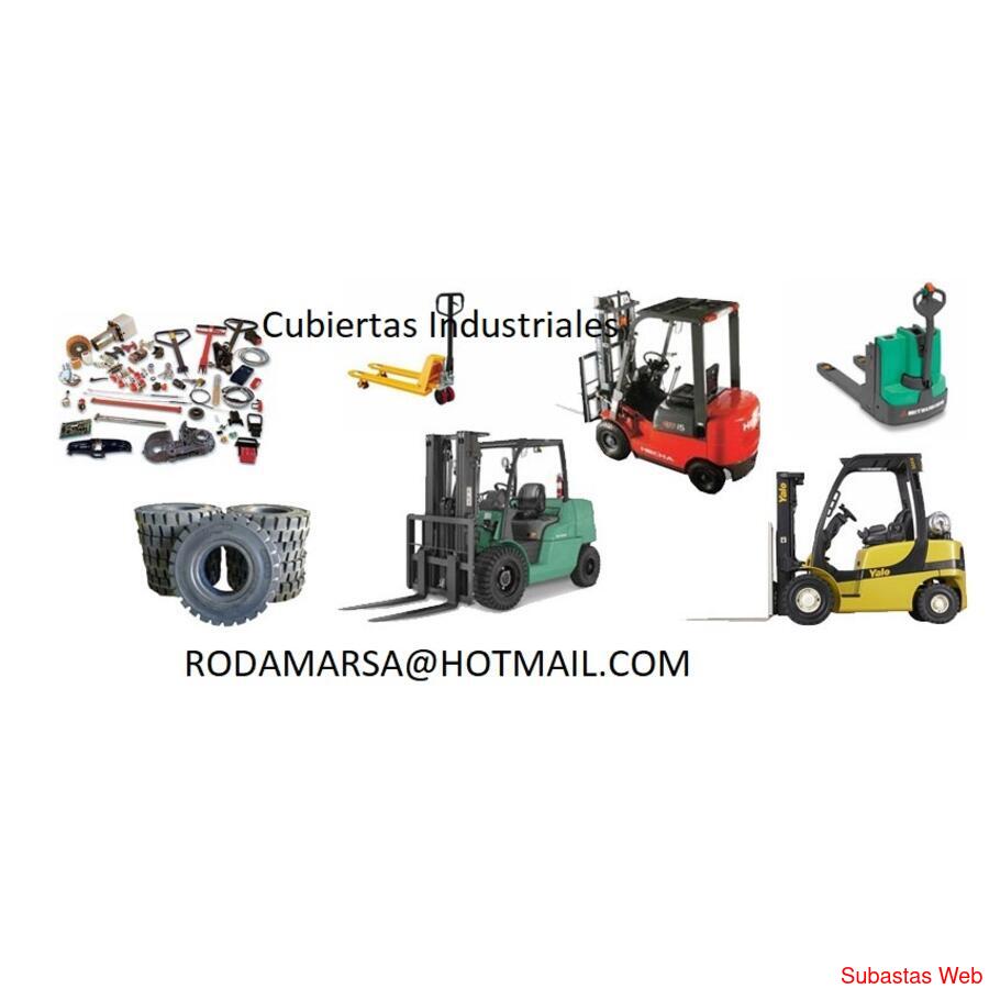 LLANTA AUTOELEVADOR CIEGA, MECANIZADA Consultar! Rodamarsa