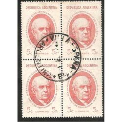 ARGENTINA MATASELLO VILLA ESPAÑA SOBRE CUADRITO SARMIENTO