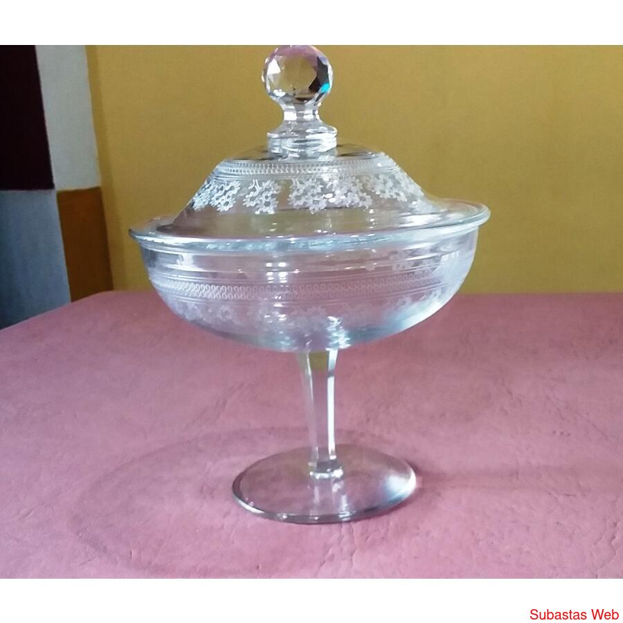 Caramelera De Cristal Tallado -0pilarsur