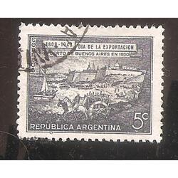 ARGENTINA 1943(MT430)  DIA DE LA EXPORTACION  USADA