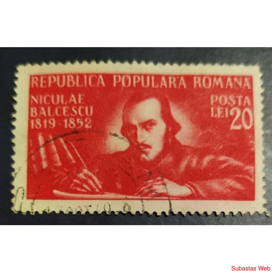RUMANIA AÑO 1948, SCOTT 699, USADA