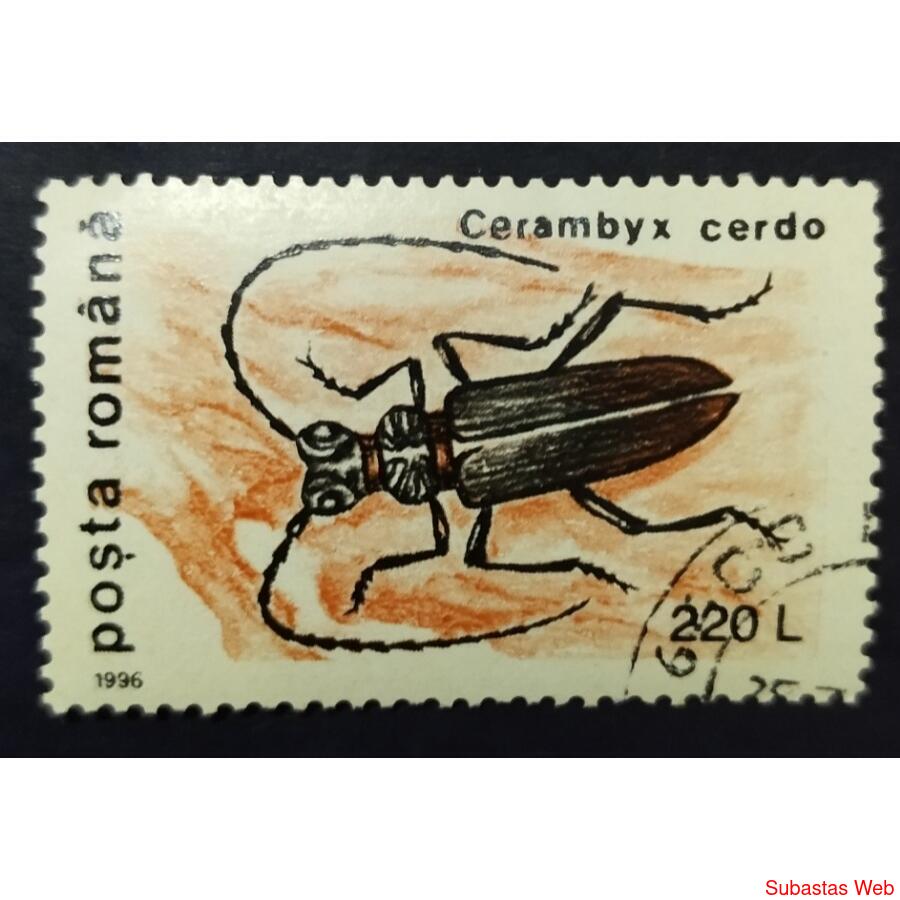 RUMANIA AÑO 1996, SCOTT 4083, USADA