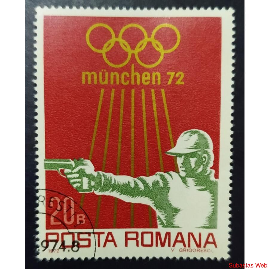 RUMANIA AÑO 1972, SCOTT 2342, USADA