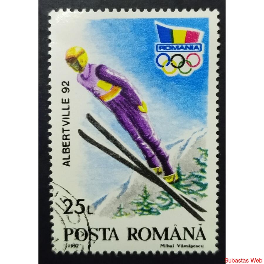 RUMANIA AÑO 1992, SCOTT 3718, USADA