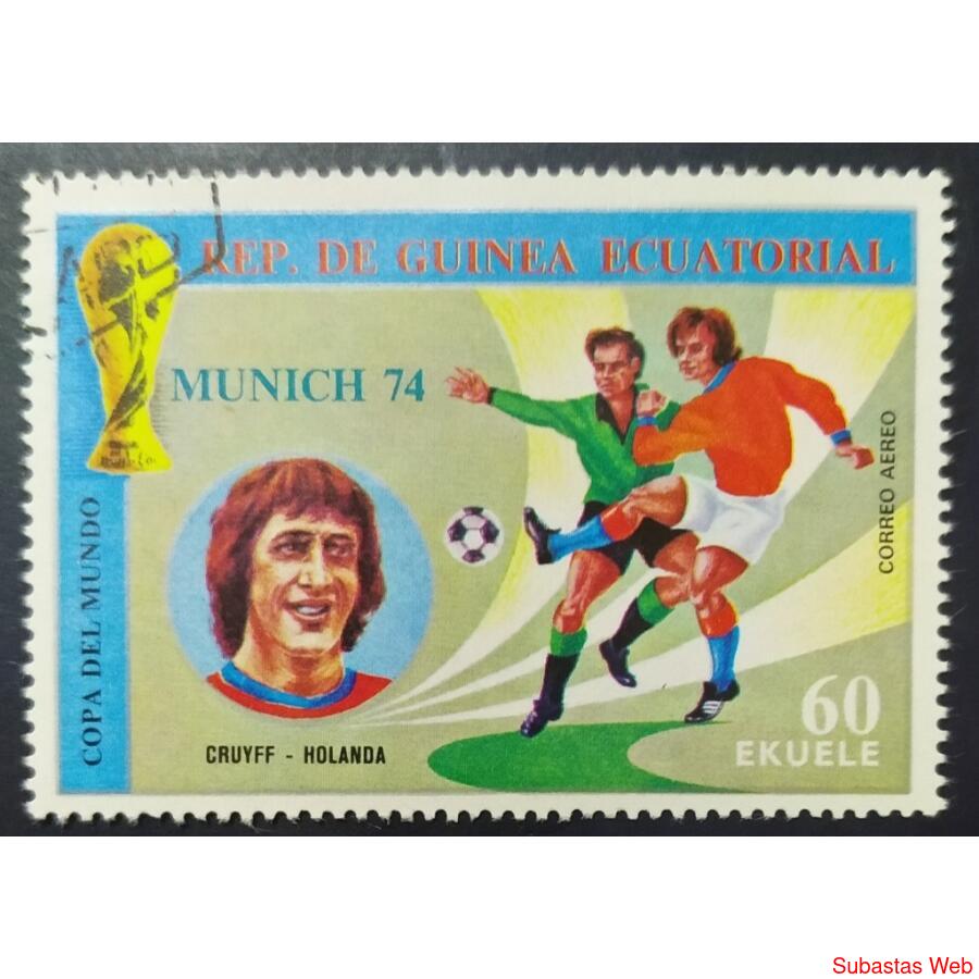 GUINEA ECUATORIAL AÑO 1974, MICHEL 379, USADA
