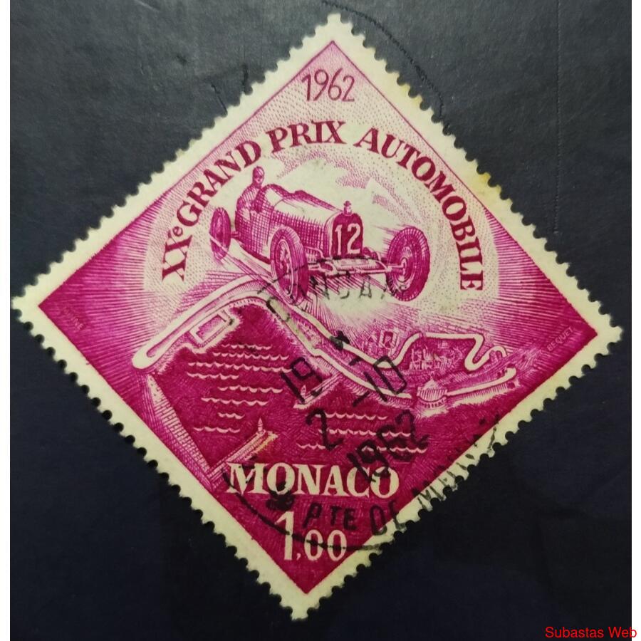 MONACO AÑO 1962, SCOTT 499, USADA