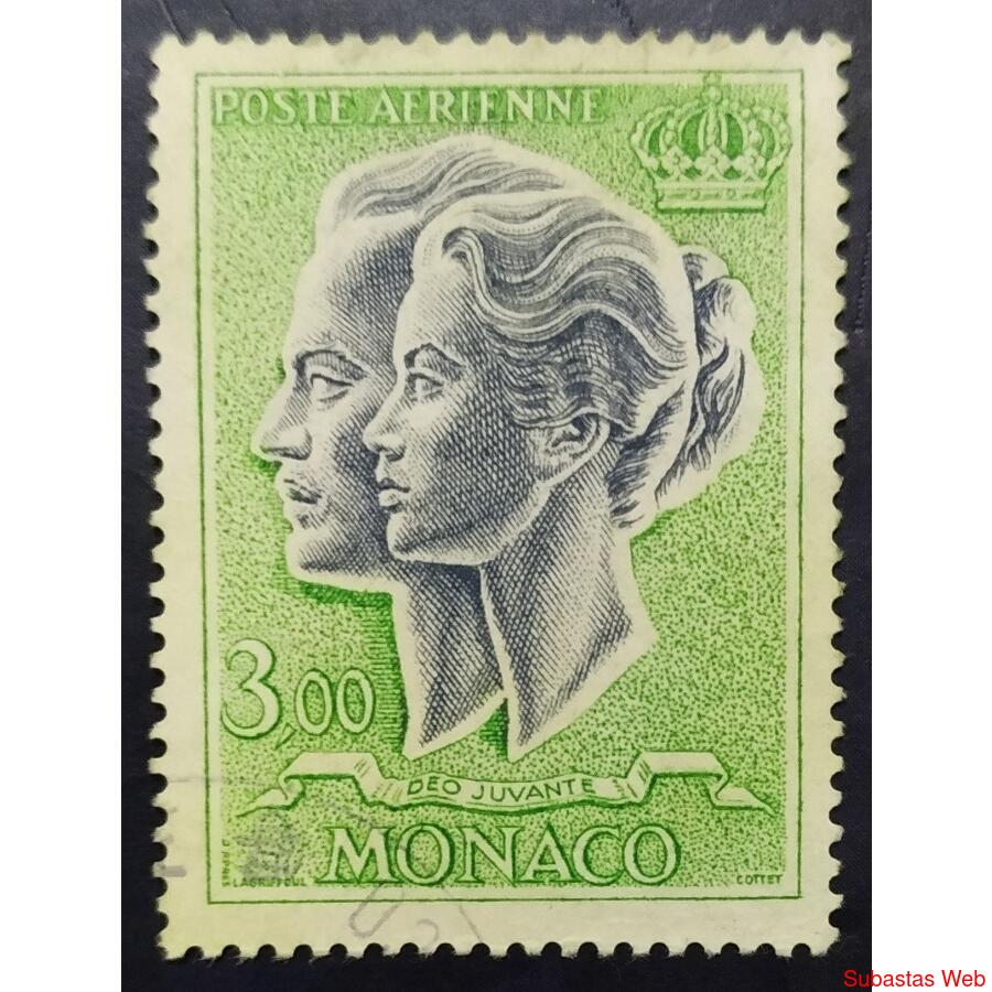 MONACO AÑO 1966, SCOTT C70, USADA