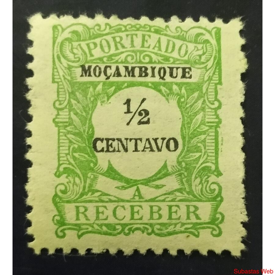 MOZAMBIQUE AÑO 1916, SCOTT J21, NRB