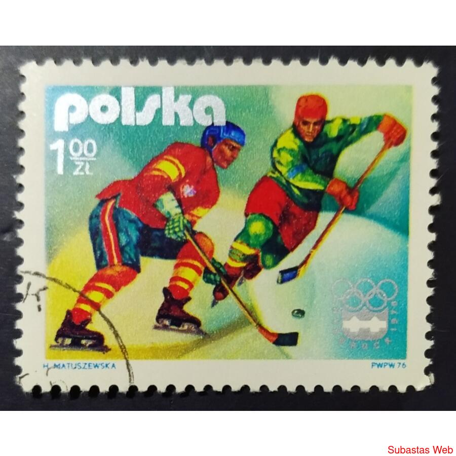 POLONIA AÑO 1976, SCOTT 2138, USADA