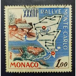 MONACO AÑO 1963, SCOTT 549, USADA