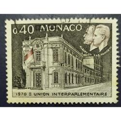 MONACO AÑO 1970, SCOTT 752, USADA