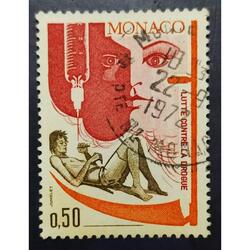 MONACO AÑO 1972, SCOTT 841, USADA