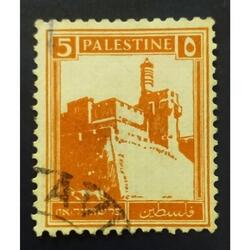 PALESTINA AÑO 1927, SCOTT 67, USADA