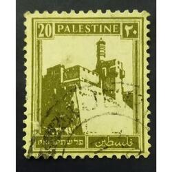PALESTINA AÑO 1927, SCOTT 77, USADA