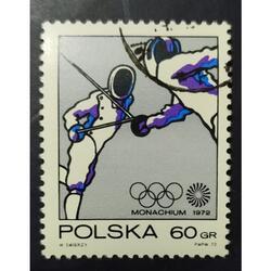POLONIA AÑO 1972, SCOTT 1881, USADA