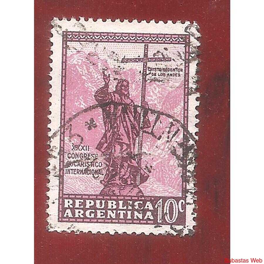 ARGENTINA 1934(359) CONGRESO EUCARISTICO  USADA