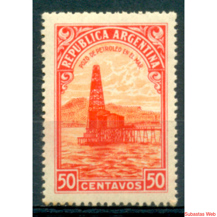ARGENTINA GJ811 PETROLEO SELLO NUENO SIN FILIGRANA. U$ 3.00