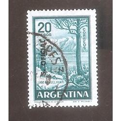 ARGENTINA 1959(606C-399) NAHUEL HUAPI SERVICIO OFICIAL TIPO