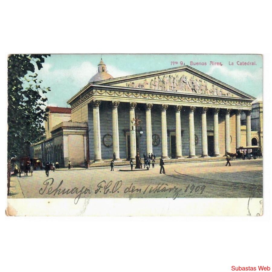 ARGENTINA. Buenos Aires. La Catedral. 1909.