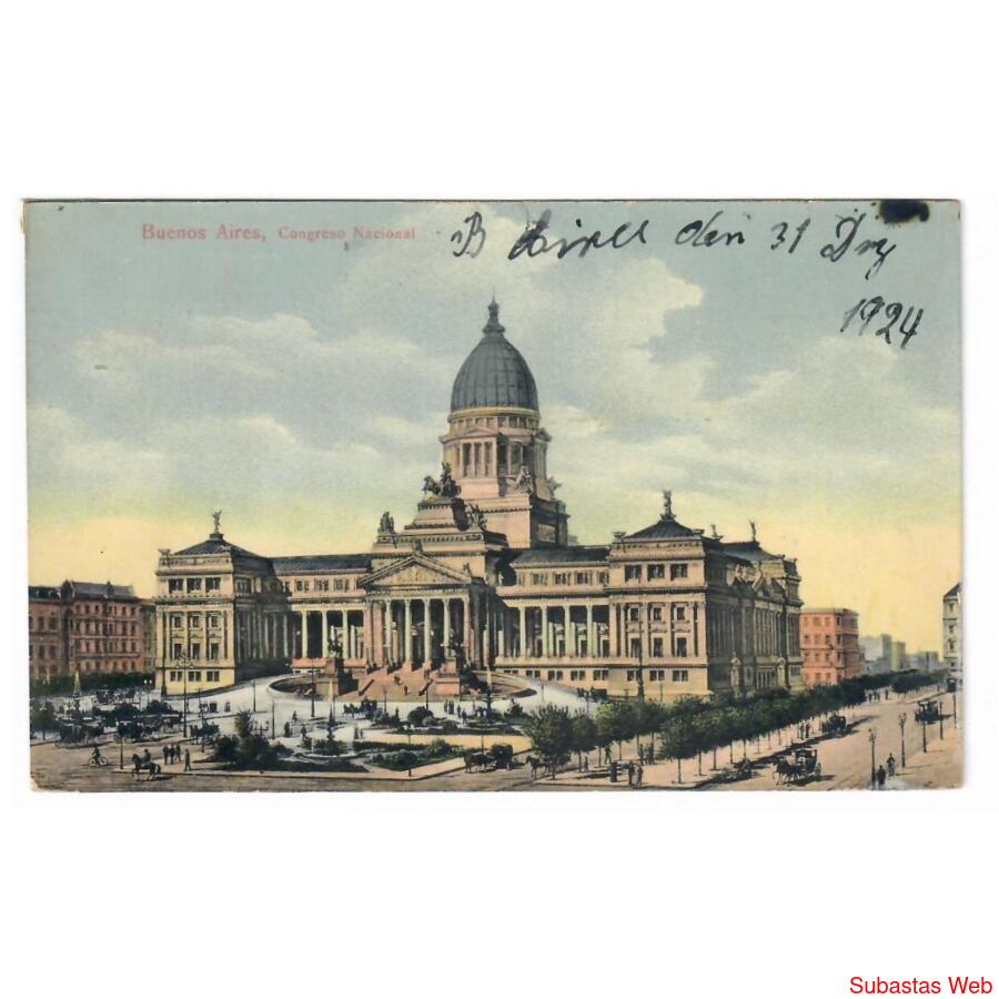 ARGENTINA. Buenos Aires. Congreso Nacional. 1924.