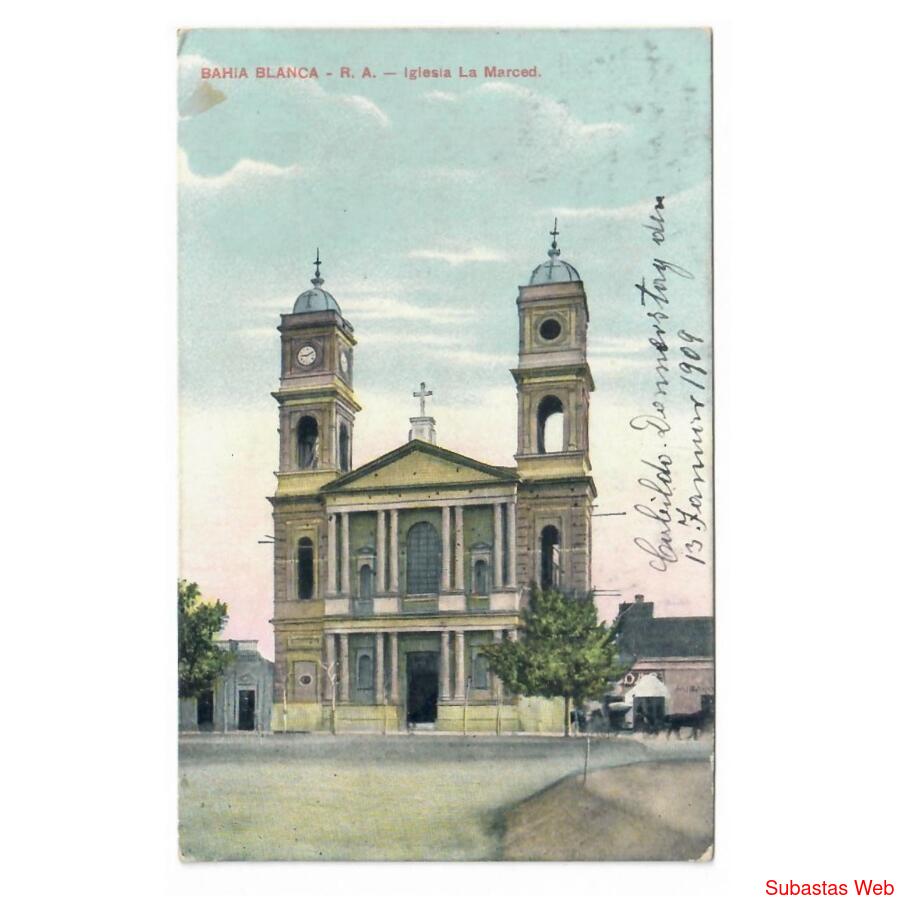 ARGENTINA • BAHÍA BLANCA • Iglesia La Merced • 1909