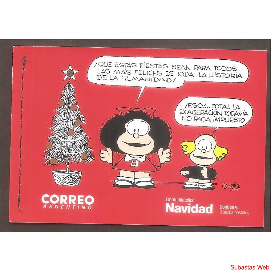 ARGENTINA 2017(4224-26)  CARNET MAFALDA  MINT