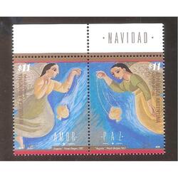 ARGENTINA 2016(4191-92) NAVIDAD  CON BORDE: NAVIDAD  MINT