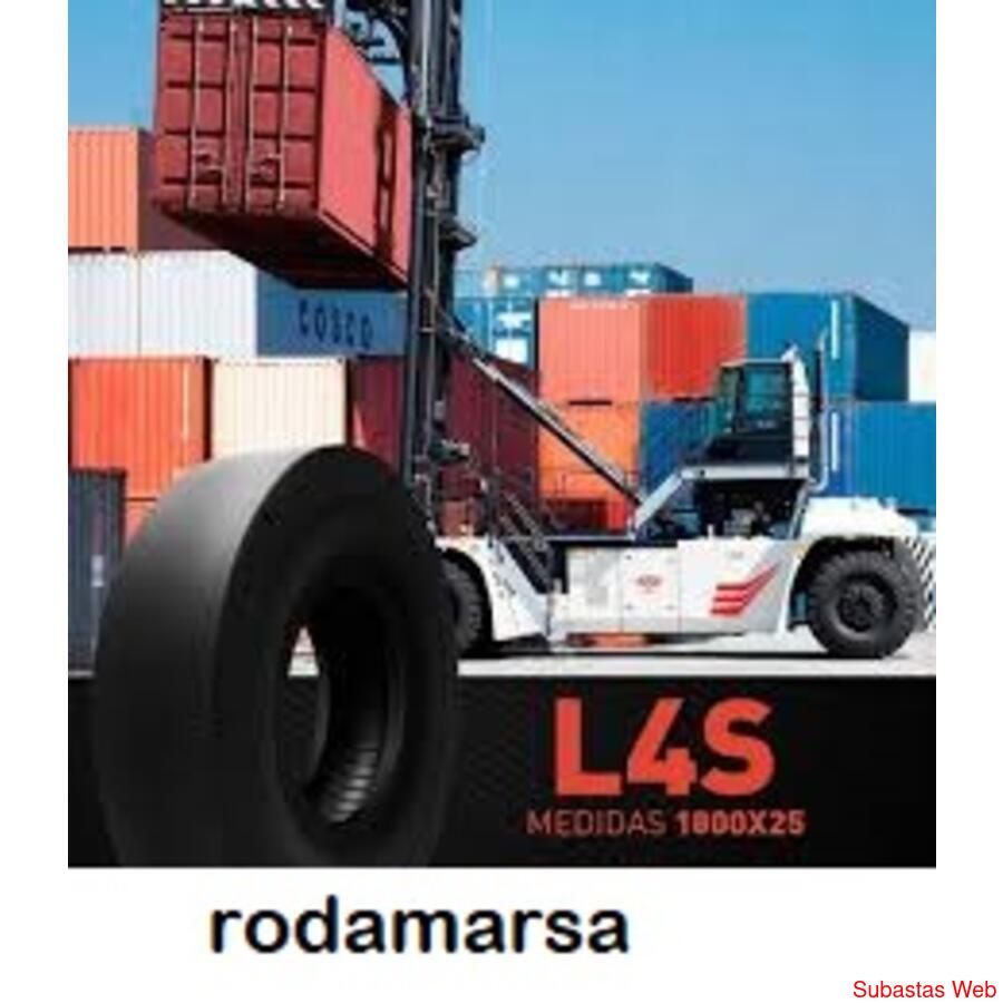 autoelevador 600x9 maciza solid rodamarsa