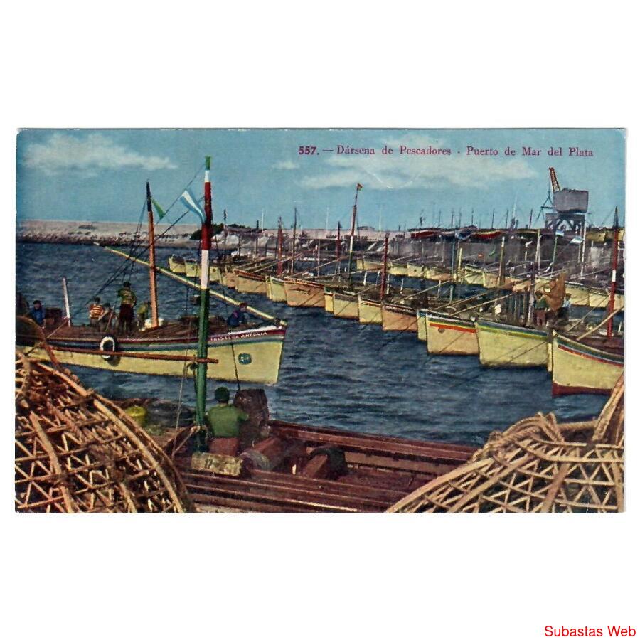 ARGENTINA • Dársena de Pescadores - Puerto de Mar del Plata