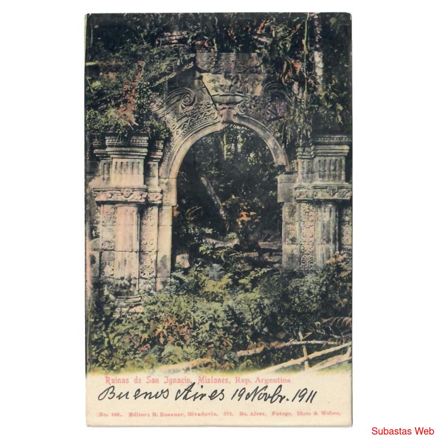 ARGENTINA • Ruinas de San Ignacio - Misiones • 1911