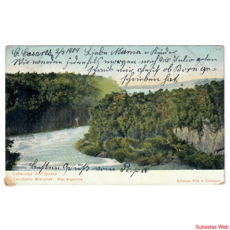 ARGENTINA • Cataratas del Iguasú - Misiones • 1909