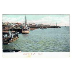 ARGENTINA • Rosario • Muelles • 1910