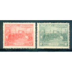 ARGENTINA GJ 403/404 CENTENARIO INDEPENDENCIA NUEVO U$3,20