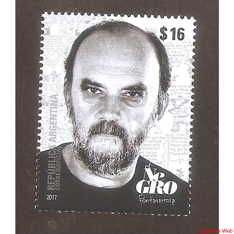 ARGENTINA  2017(4202) HOMENAJE A FONTANARROSA  MINT