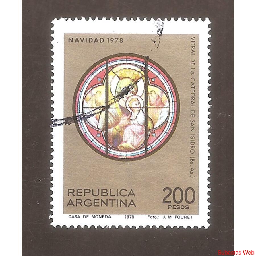 ARGENTINA 1978(1160) NAVIDAD  USADA