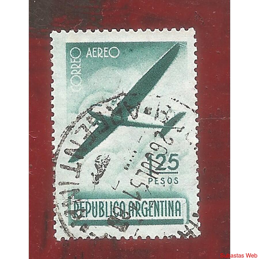 ARGENTINA 1940(A23) AEREA EMISION DEFINITIVA  USADA