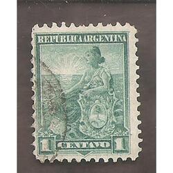 ARGENTINA 1899(111) LIBERTAD SENTADA, 11,5  USADA