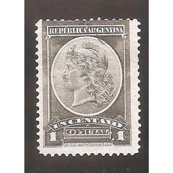 ARGENTINA 1901(30OFI) SELLOS OFICIALES  USADO