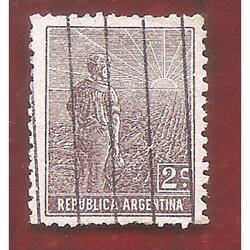 ARGENTINA 1915(194) LABRADOR SIN FILIGRANA USADO