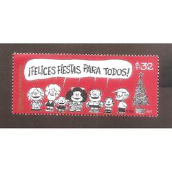 ARGENTINA 2017(4223) NAVIDAD CON MAFALDA  MINT