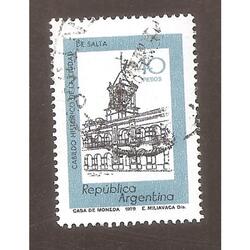 ARGENTINA 1978(1146b) CABILDO DE SALTA MATE FOSFO USADA