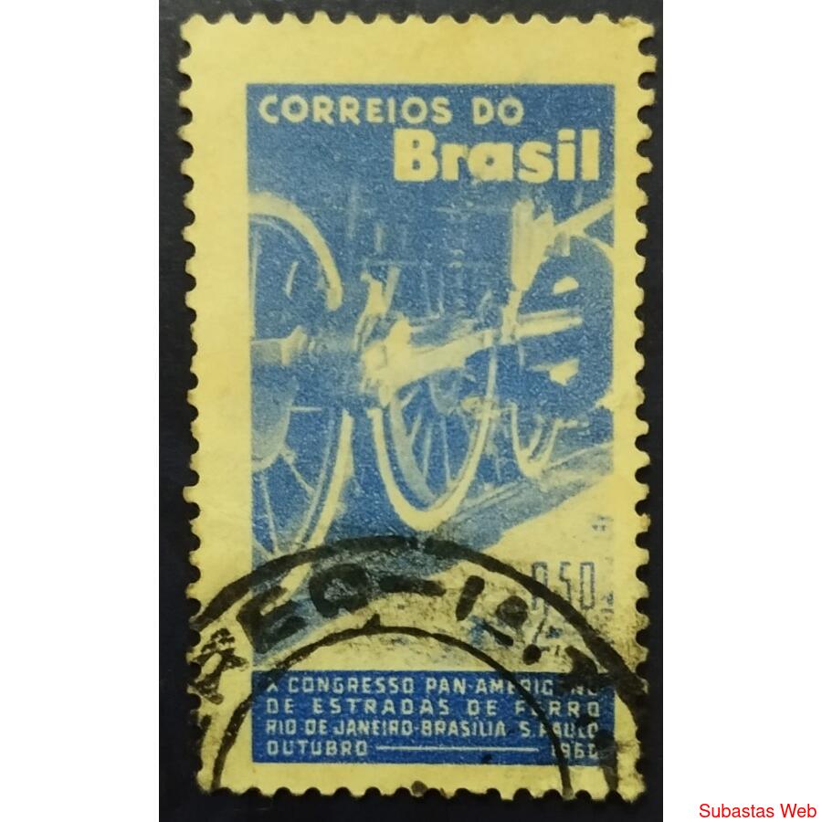 BRASIL AÑO 1960, SCOTT 913, USADA